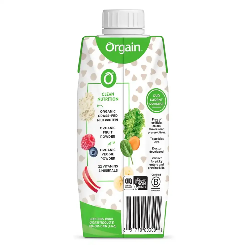 Miniatura: Batido Nutricional Orgánico para Niños