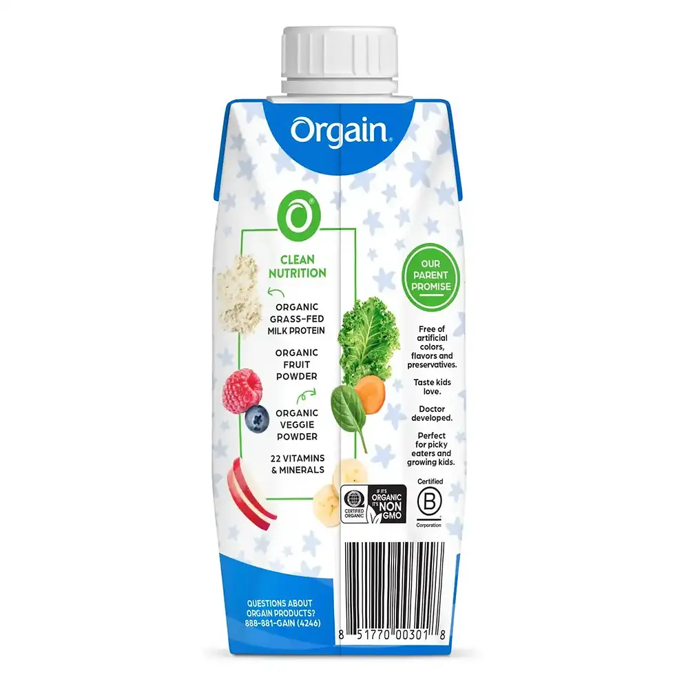 Miniatura: Batido Nutricional Orgánico para Niños