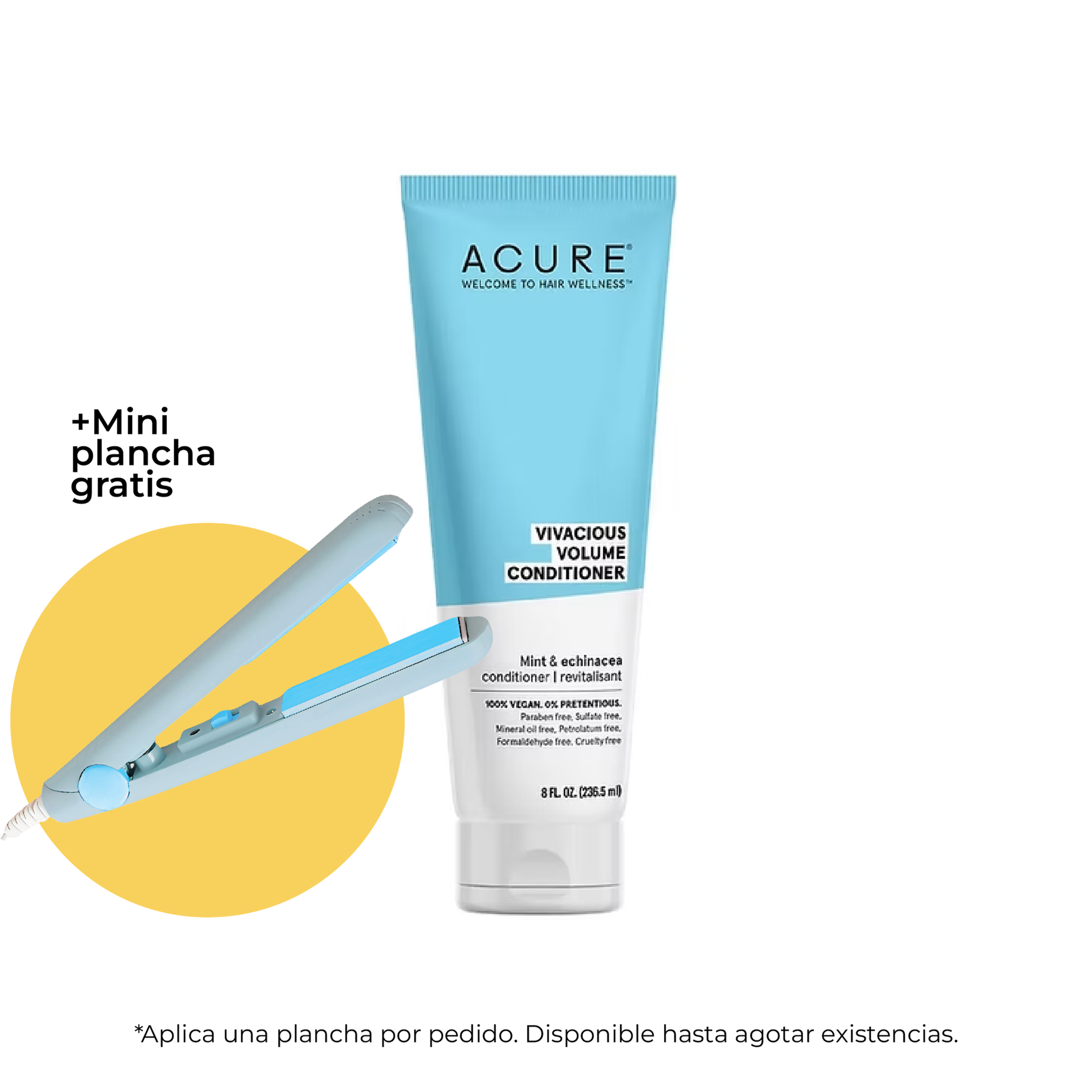 Acure Vivacious Volume Conditioner - Peppermint