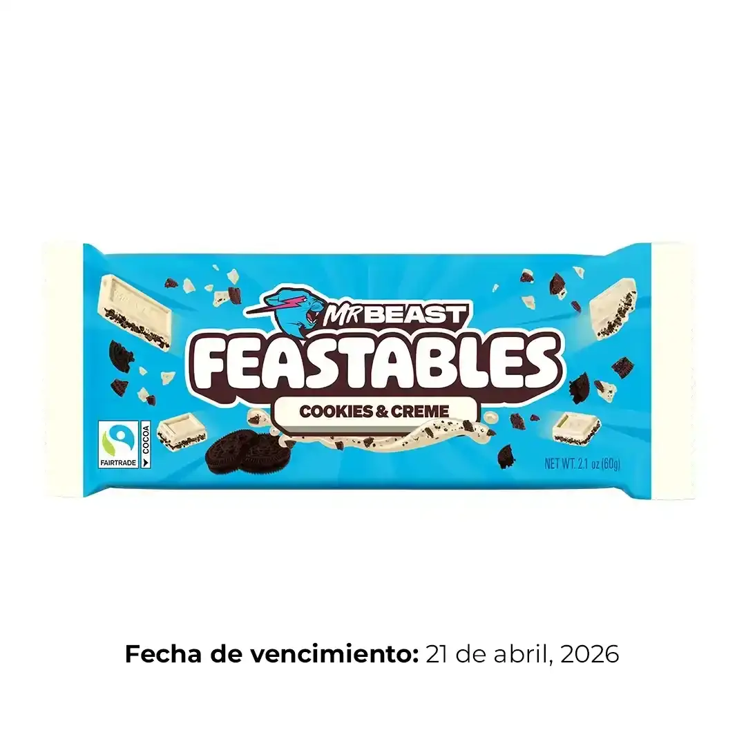 Mr. Beast Feastables – Cookies & Creme