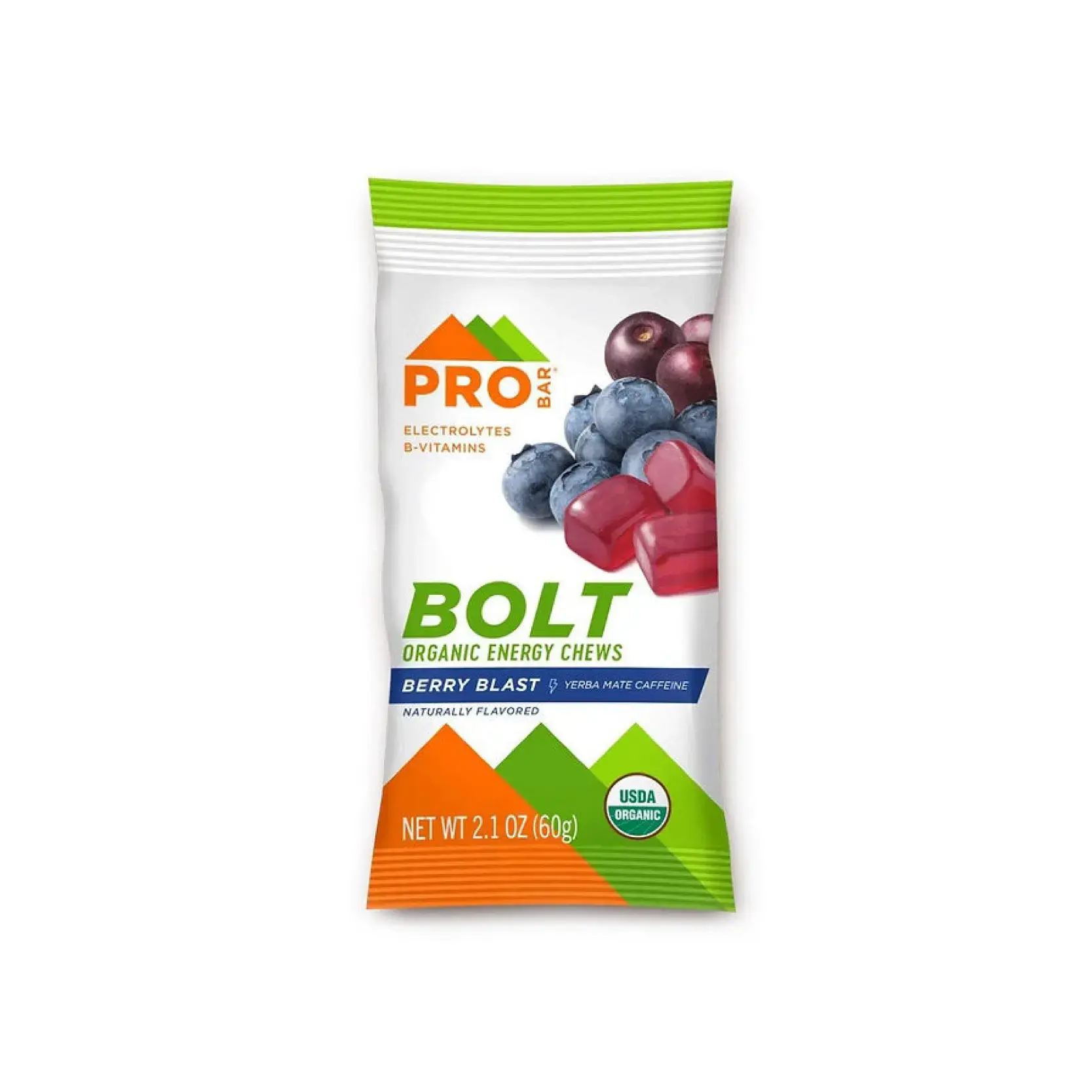 Gomitas energéticas orgánicas BOLT® + Cafeína