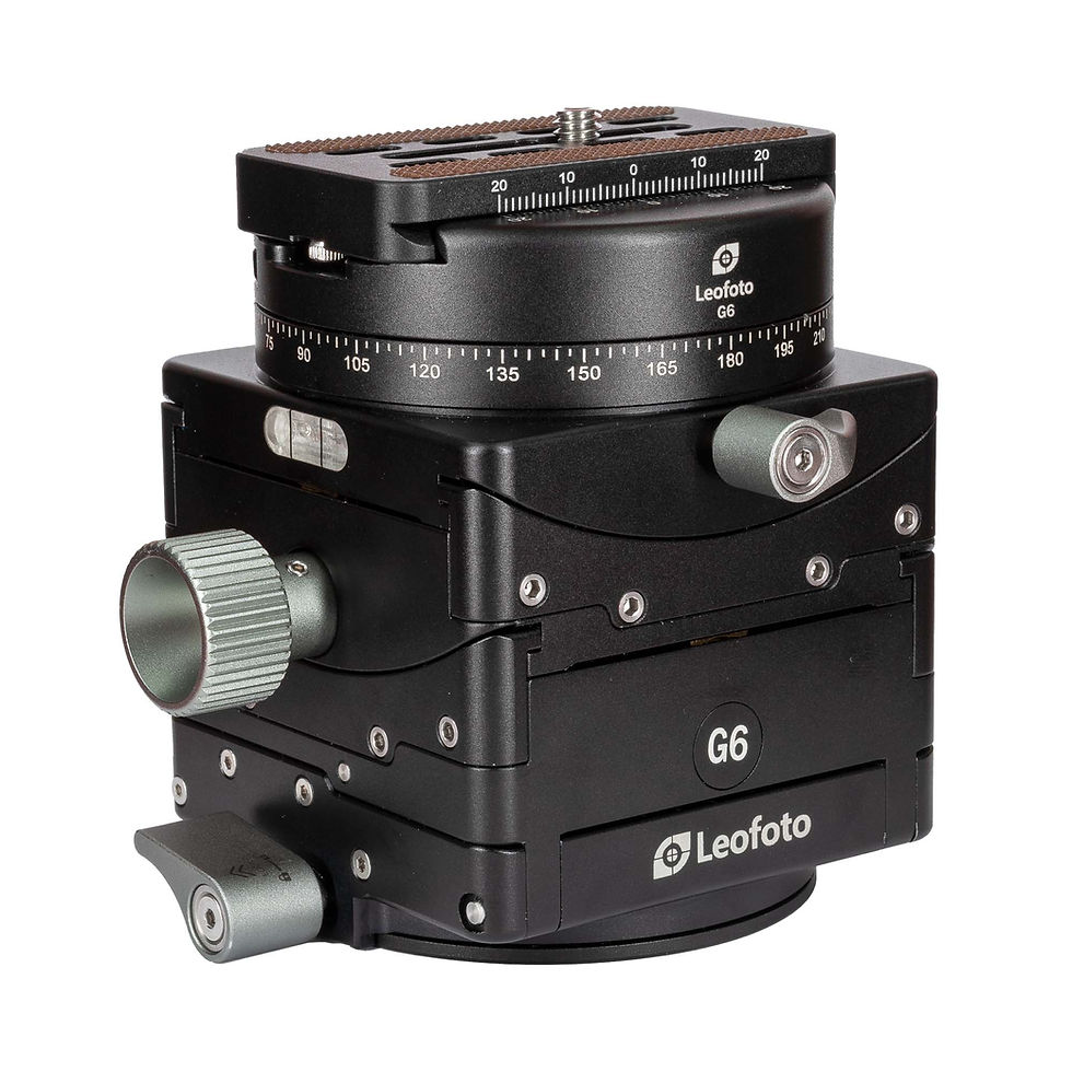 Thumbnail: Leofoto G6 Geared Head with QP-70N QR Plate