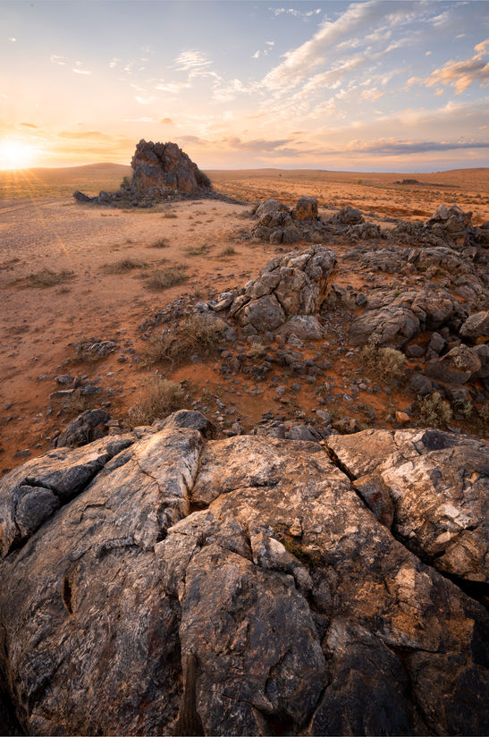 Rocky outcrop Broken Hill