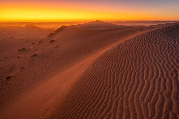 Mungo Sand dunes