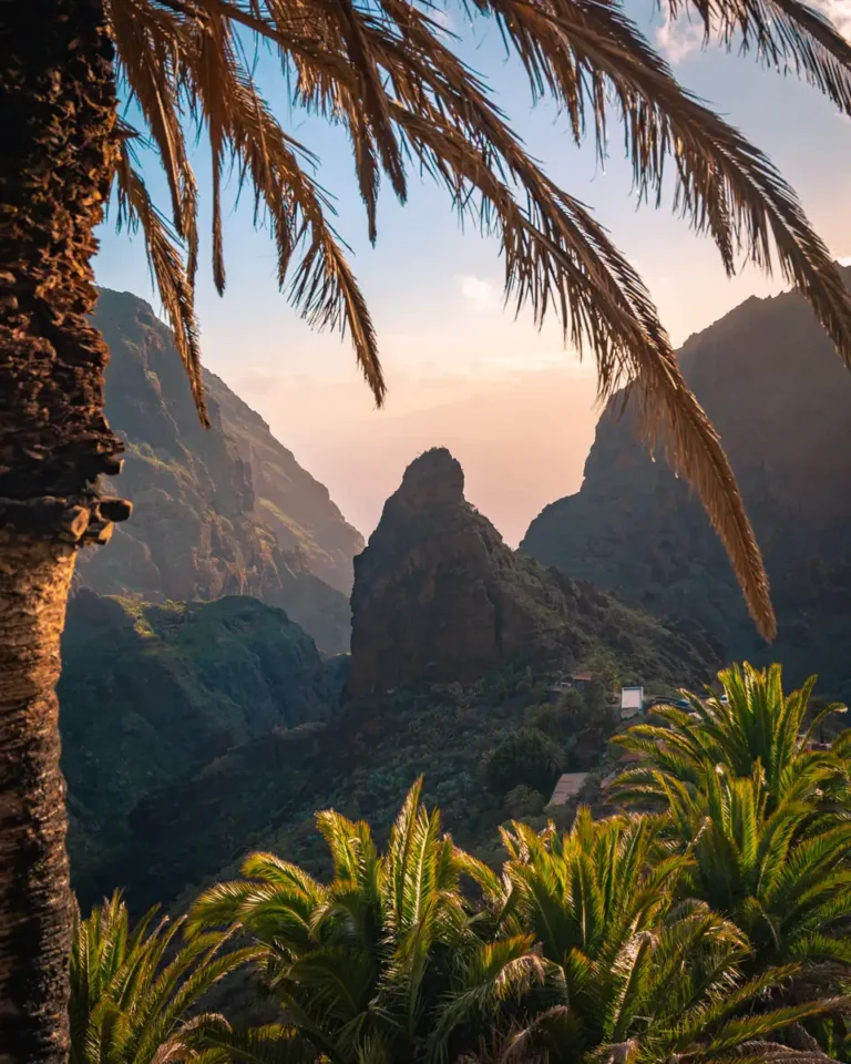 the beautiful mountain village Masca, one of the best sights and photo spots in Tenerife