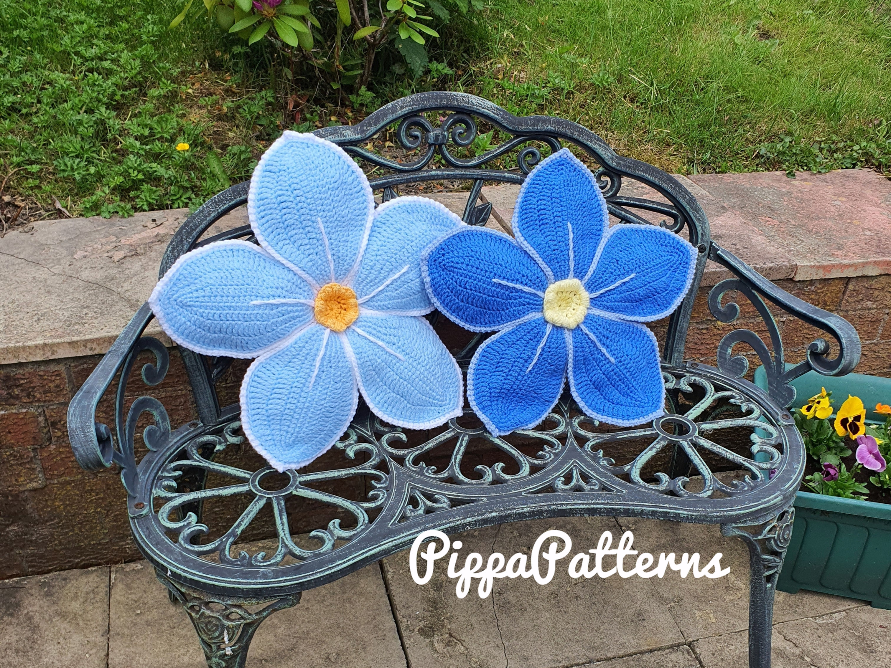 Forget Me Not Cushion