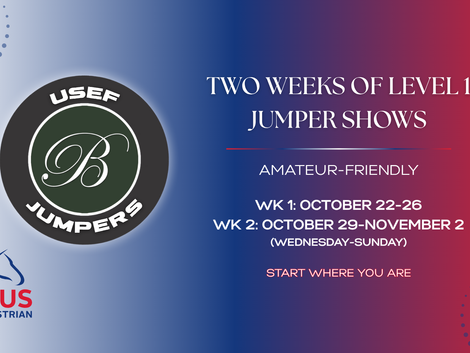 Introducing the 2025 Beverly Fall USEF Jumper Classics