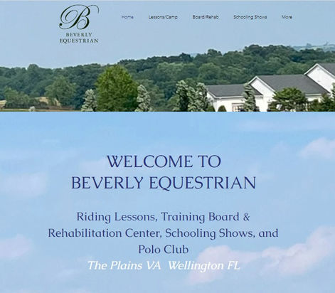 View of Beverly Equestrian