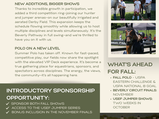 Autumn Advantage at Beverly—Where Your Brand Harvests the Spotlight