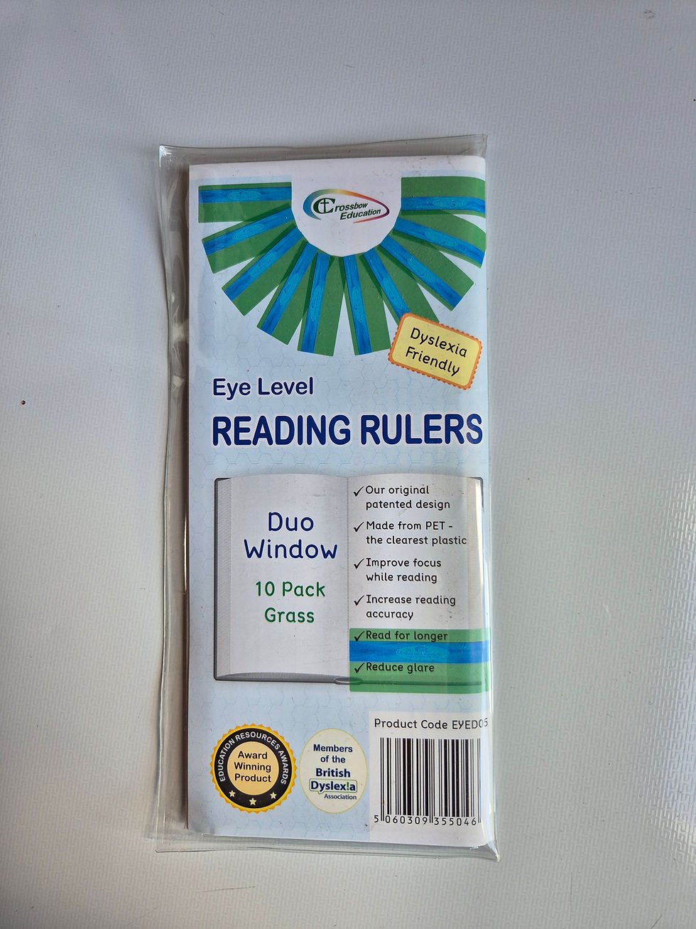 Thumbnail: Reading Rulers – Coloured Overlays for Dyslexic Readers