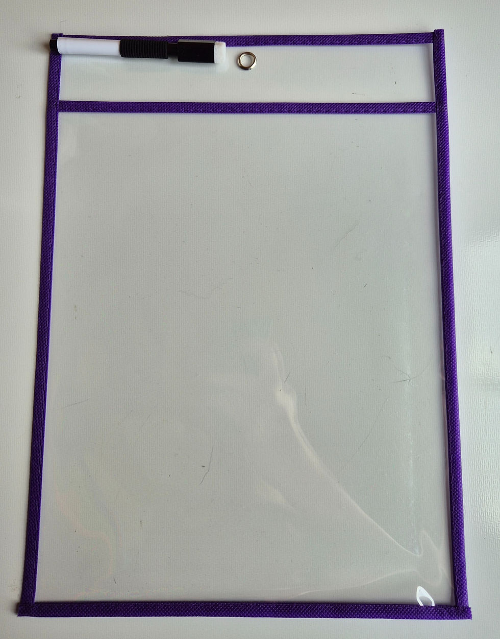 Thumbnail: A4 Wipeable Resource Pouch with Dry-Wipe Pen