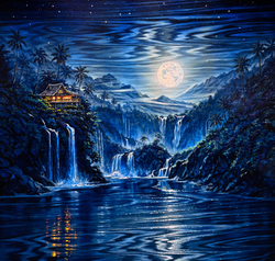 Diamonds in the Night (44x46)