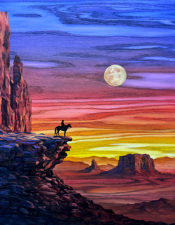 Desert Moon (18x24)