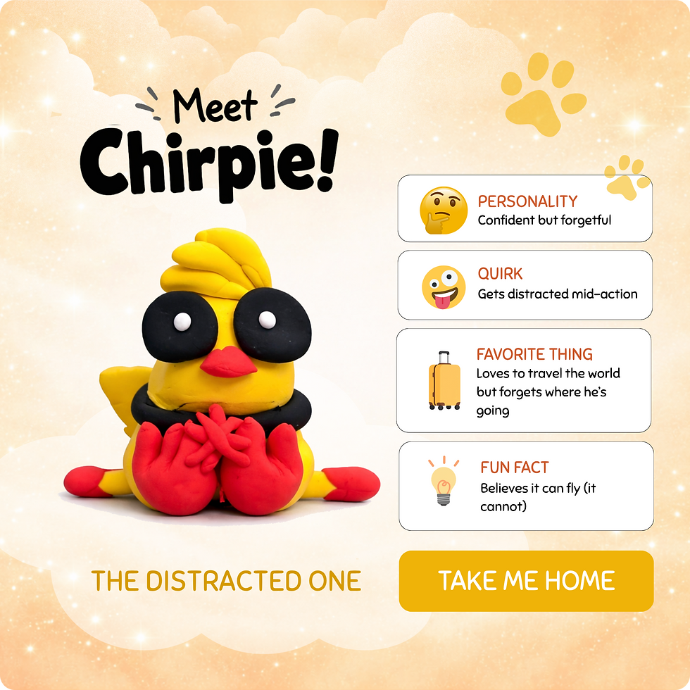 Thumbnail: Chirpie, The Distracted One