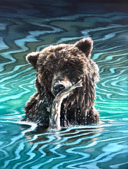 Bear Necessssities (18x24)