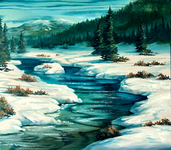 Snowy Creek (18x20)
