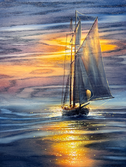 Safe Journey On (18x24)