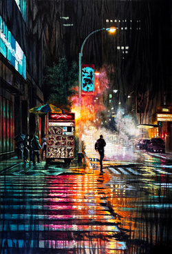 When Darkness Shines (24x36)