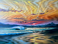 Break of Dawn (30x40)