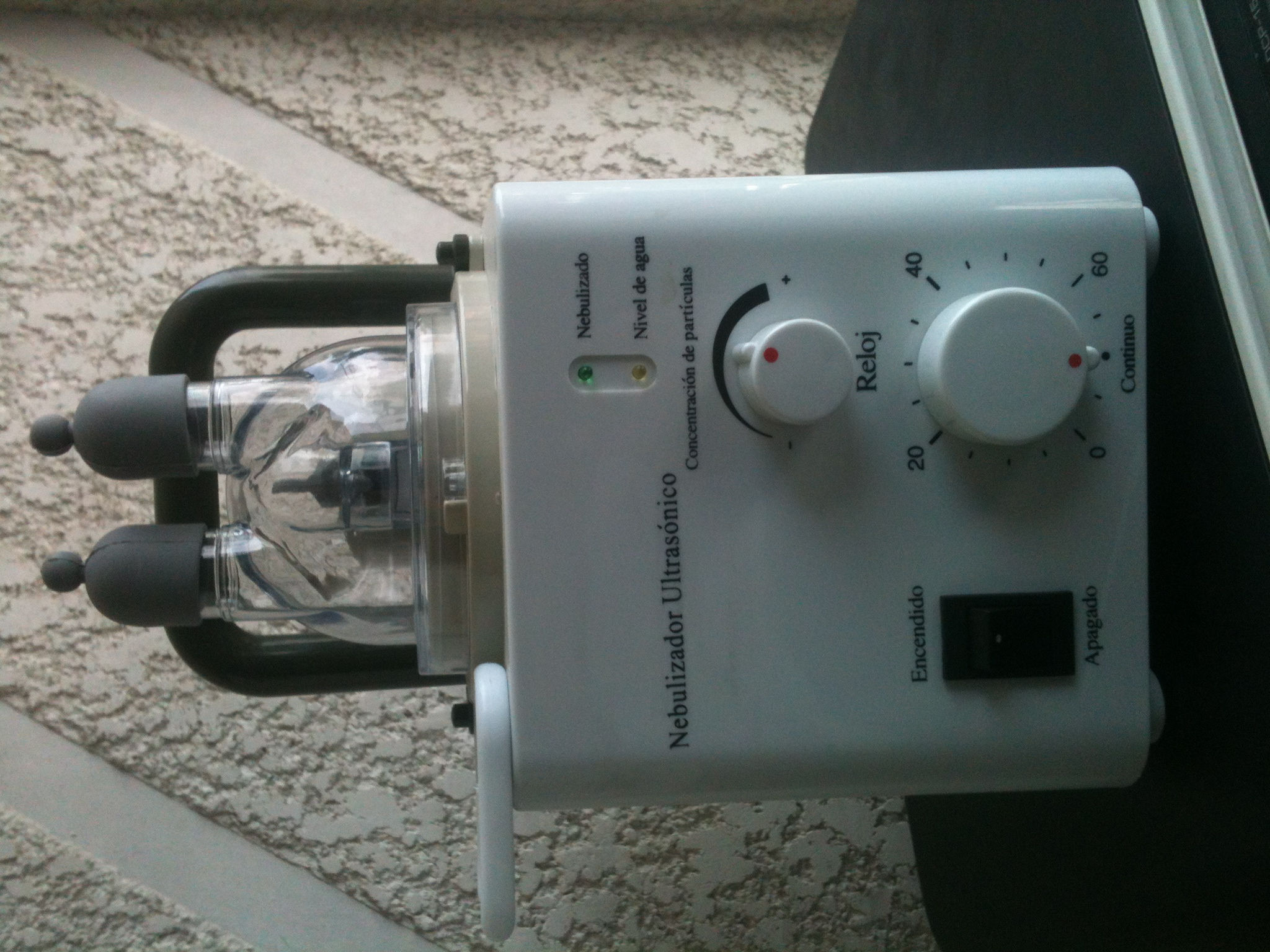 NEBULIZADOR ULTRASÓNICO MARCA. VALTVICK