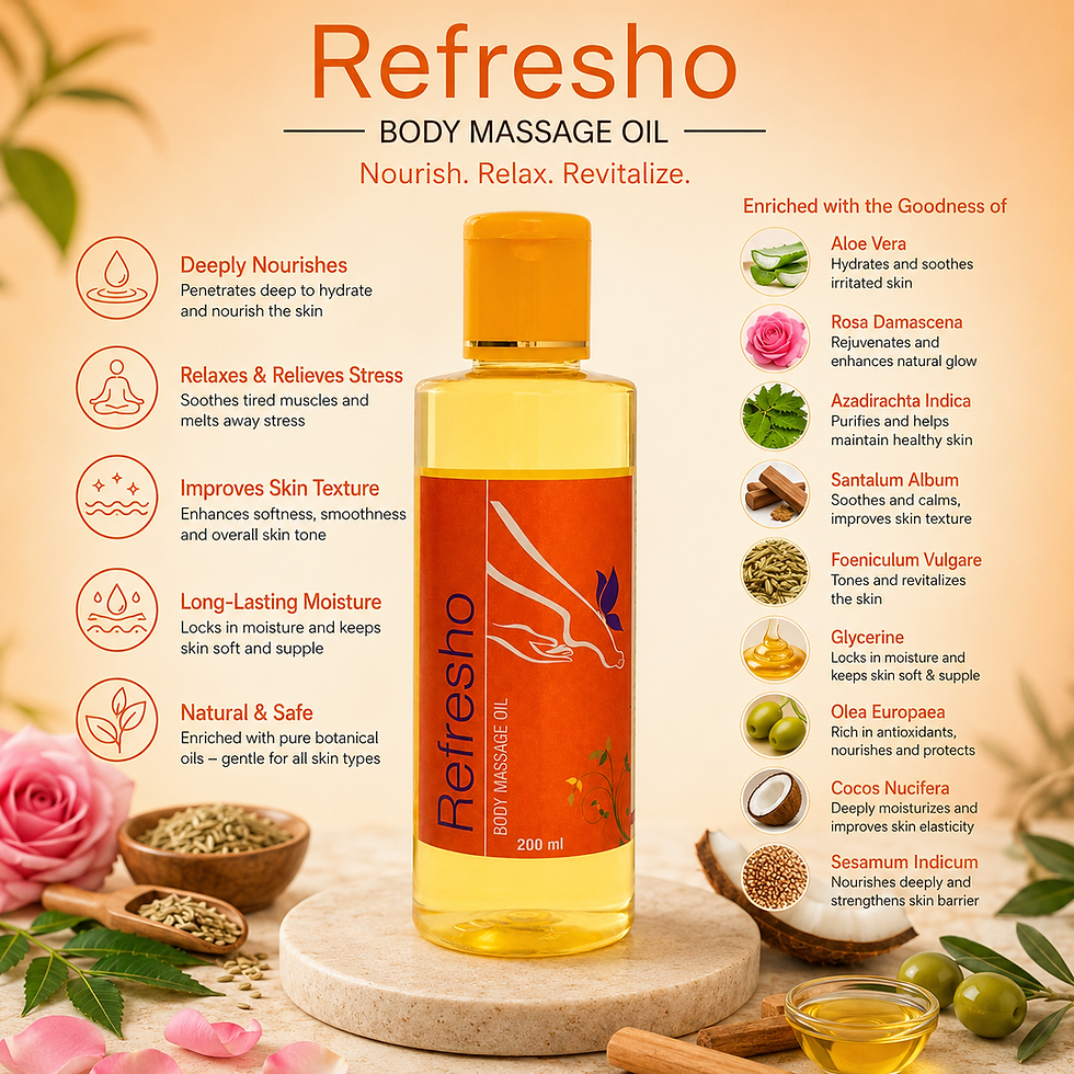 Thumbnail: Refresho Body Massage Oil