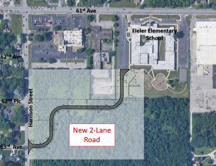 Fieler Elementary School Access Road