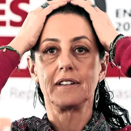 Sheinbaum pierde 24 puntos de aprobación en un año y sale del top 5 global de líderes