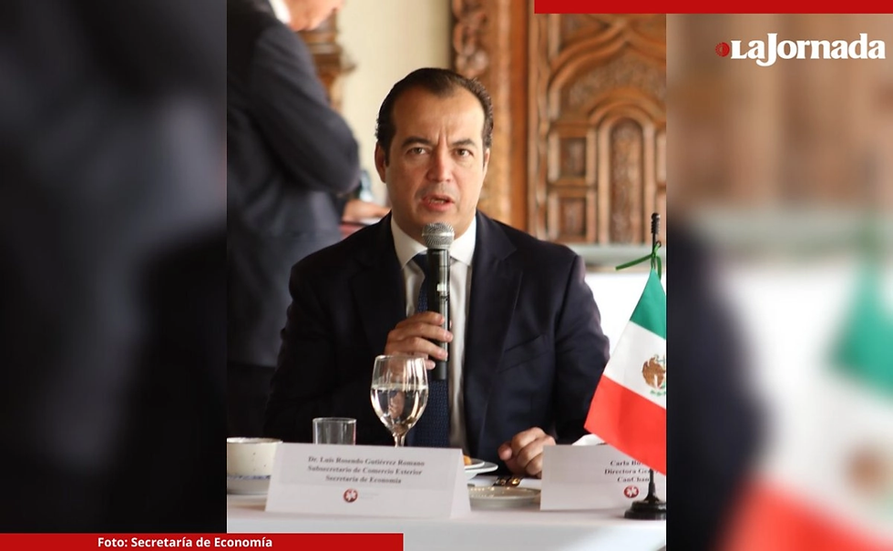México tiene la ‘posibilidad histórica’ de reestructurar su economía y de verse beneficiado por el nuevo mundo que estamos viviendo, donde el 85 por ciento de sus exportaciones con un arancel cero le da una ventaja frente al resto del mundo y le permite ganar participación de mercado en Estados Unidos, garantizó Luis Rosendo Gutiérrez, subsecretario de Comercio Exterior en México, dentro de la Secretaría de Economía.
