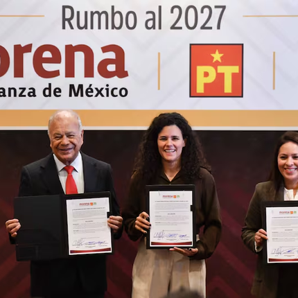 Se agrieta la alianza oficialista: choques entre Morena, PVEM y PT ponen en duda acuerdos para 2027