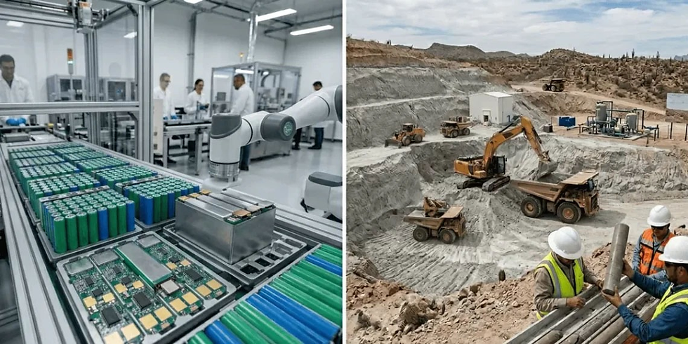 detrás del auge del llamado “petróleo blanco”, los datos revelan una divergencia crítica. Mientras la producción global escaló de 6,100 toneladas en 1995 a 290,000 en 2025 —un crecimiento de 4,503%, México permanece inmóvil con 1.7 millones de toneladas en recursos identificados desde 2020, sin registrar producción comercial.