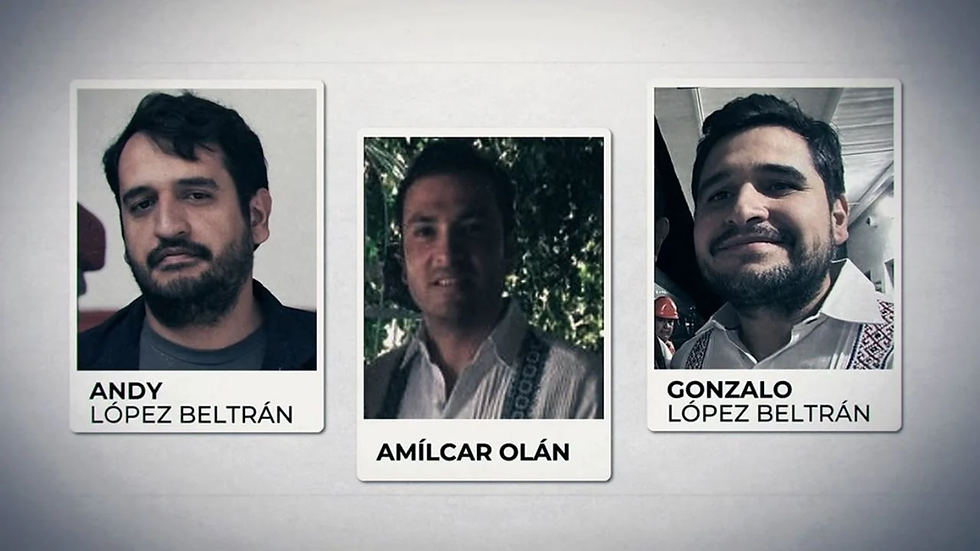 Amílcar Olán, señalado como amigo íntimo y operador de Andy y Gonzalo “Bobby” López Beltrán, aparece relacionado con Leonardo Cornejo, responsable de la construcción de la refinería de Dos Bocas, de acuerdo con nuevas grabaciones telefónicas presentadas por Latinus.