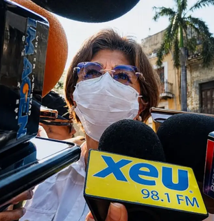 Alcaldesa de Veracruz pide a diputado Yunes explicar daño patrimonial de alumbrado público