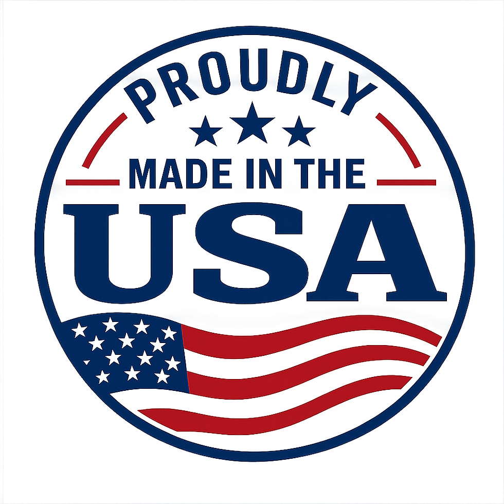 Proudly Made in the USA seal