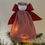 Thumbnail: Tree-topper Angels - Red gingham
