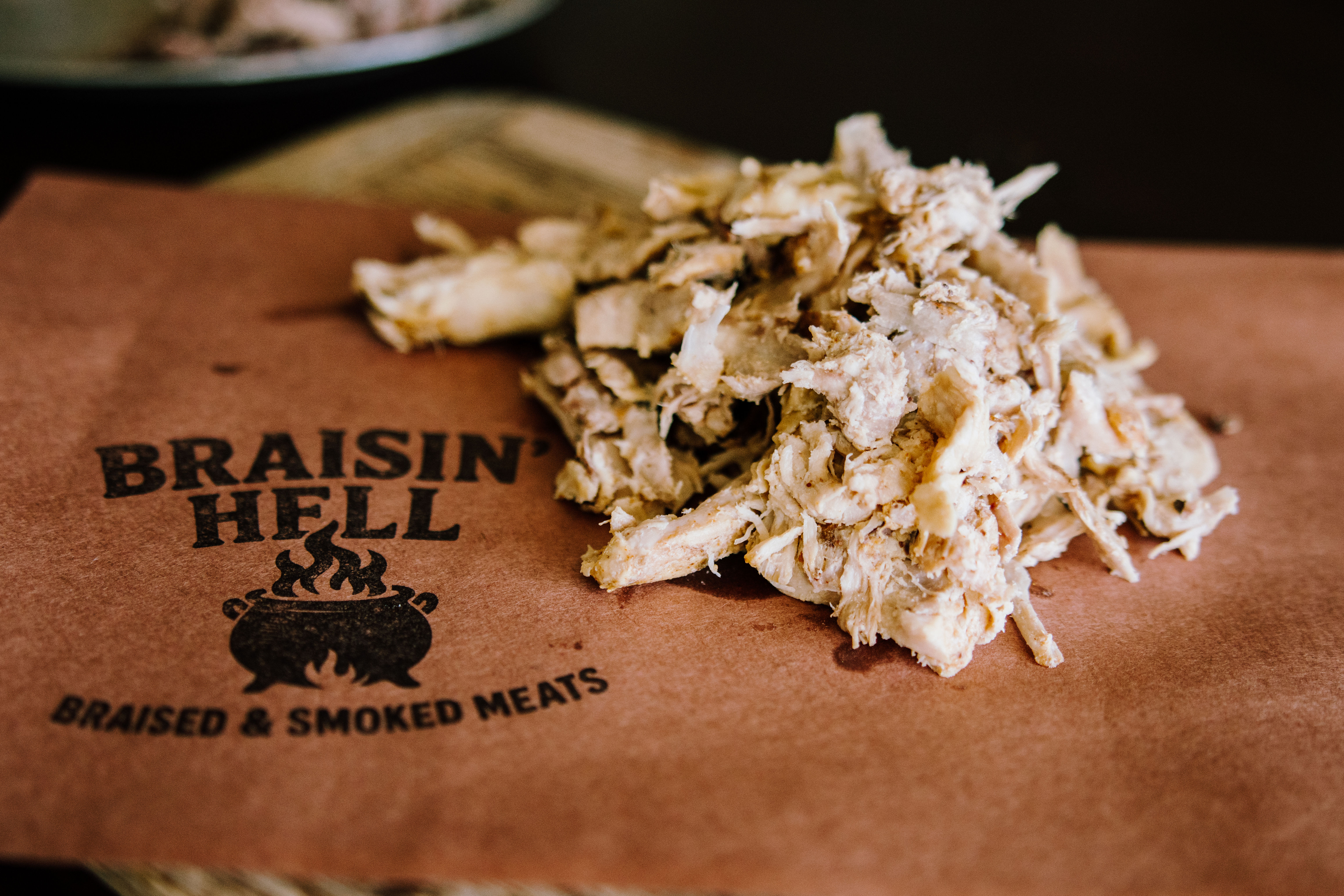 Pulled Smoked Chicken 1lb