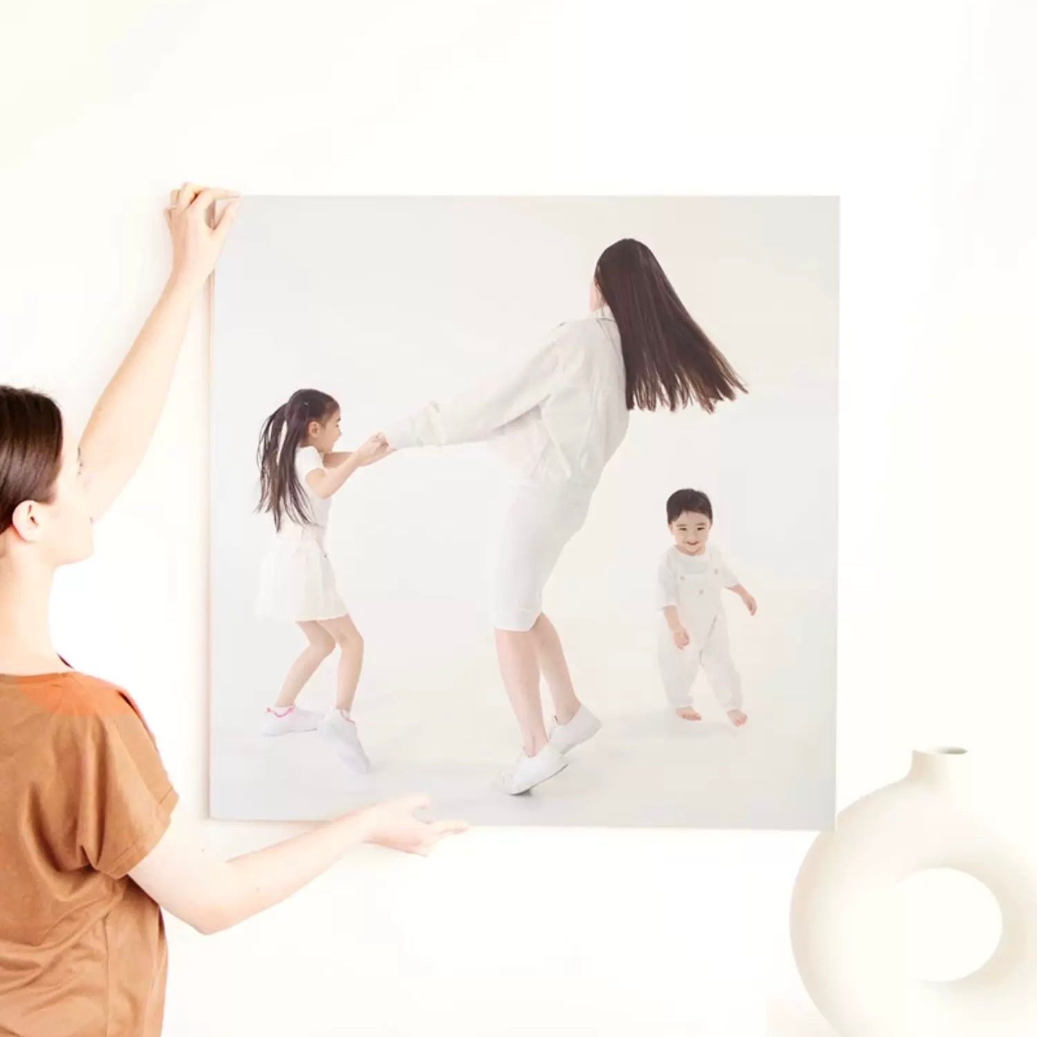 高級布面フォトフレーム