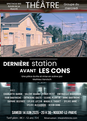Affiche théâtre