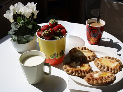 A traditional Finnish Breakfast