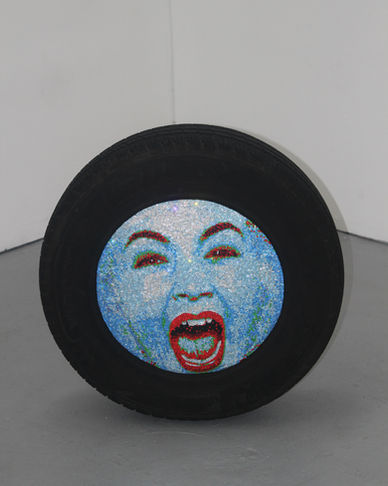 SCREAM, RHINESTONED TYRE.jpg