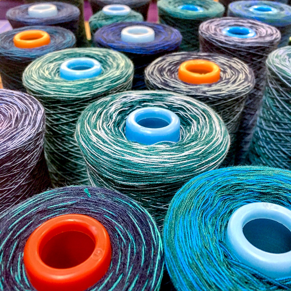 Eco-friendly upcycled natural fibers for Raanu handwoven.