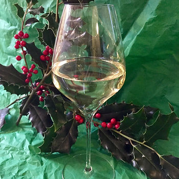 Festive white wine