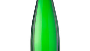 A bottle of Wolfer Goldgrube Riesling Kabinett, a white wine from the Mosel, Germany