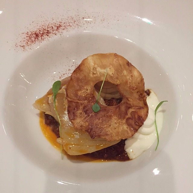 cod chorizo celeriac