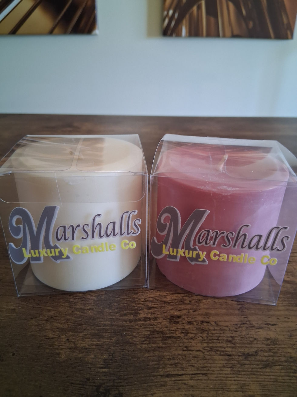 Sweet Peach 3" Pillar Candle