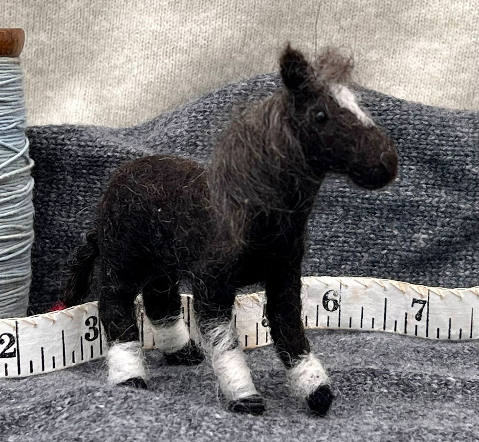 Thumbnail: Black Hunter Horse