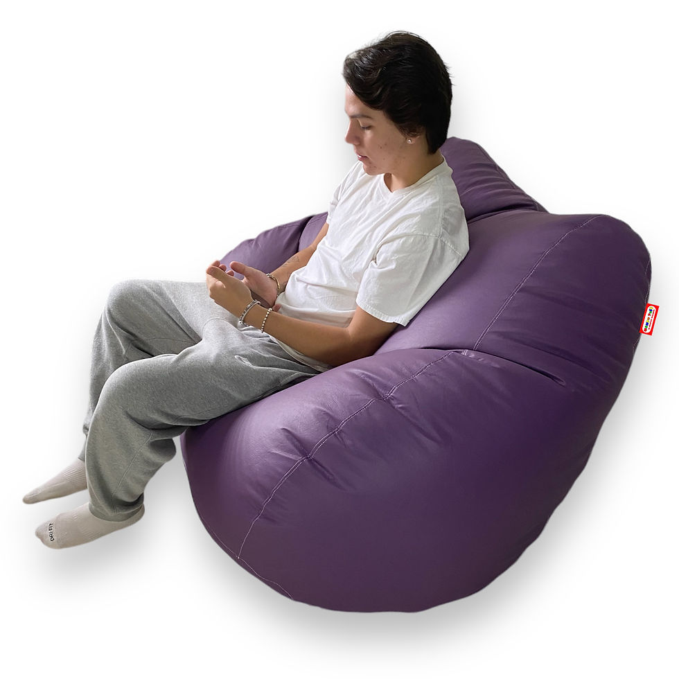 Miniatura: Sillón Puff Pera Doble. Soporta hasta 140 kilos