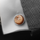 Thumbnail: Omega Steel Automatic Watch Cufflinks