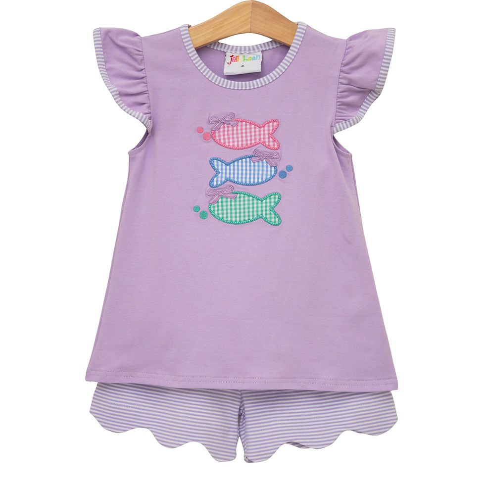 Thumbnail: One Fish Two Fish ScallopShort Set