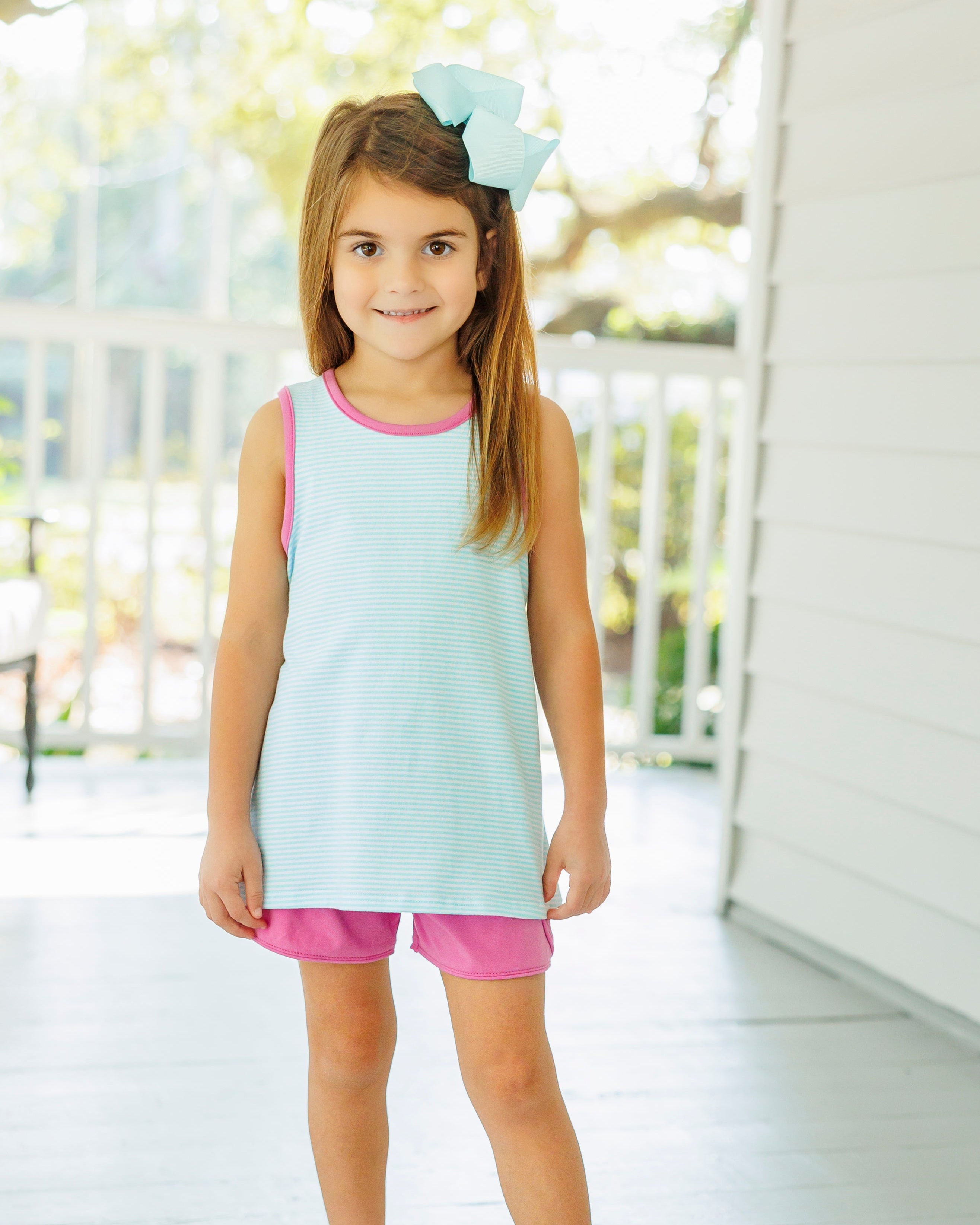 Abby Bow Back Short Set