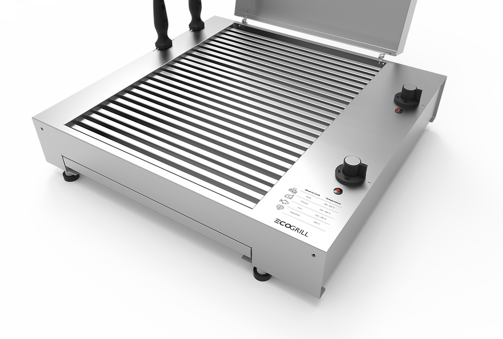 Sličica: ECO Grill Home S2 električni žar z greto rešetko